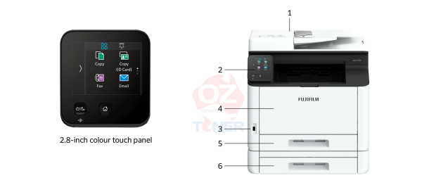 *Sale!* Fujifilm Apeos C325Z A4 Colour Laser Multifunction Printer Mfp+Duplex Scanning [Ac325Z-1Y]
