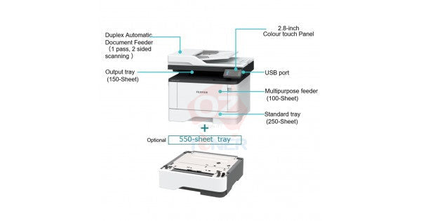 *Sale!* Fujifilm Apeosport 4020Sd A4 Monochrome Multifunction Printer Mfp 40Ppm [Ap4020-1Y] Laser