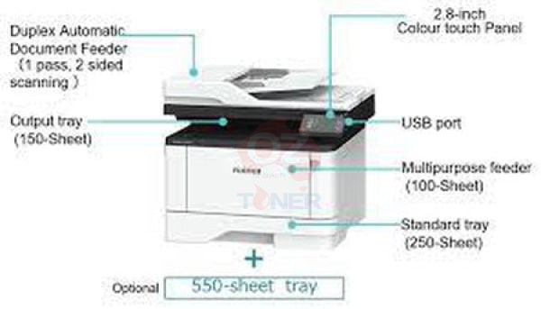 *Sale!* Fujifilm Apeosport 4020Sd A4 Monochrome Multifunction Printer Mfp 40Ppm [Ap4020-1Y] Laser