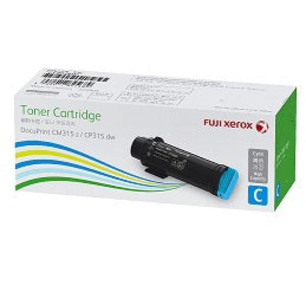 Fuji Film Genuine High-Capacity Cyan Mps Toner Cartridge (C) 6K Cp315Dw/cm315Z [Ct202652] -