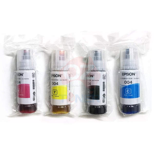 Genuine Epson 004 Magenta Ecotank Ink Bottle For L1110 L1118 L3100 L3101 L3110 L3150 L5190 Cartridge