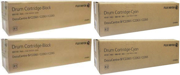 *Sale!* Genuine 4X Pack Imaging Drum Unit For Fuji Xerox Docucentre-Iv C2260 C2263 C2265