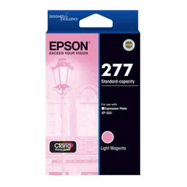 Epson Genuine #277 Light Magenta Ink Cartridge For Xp850/xp860/xp970 [C13T277692] -