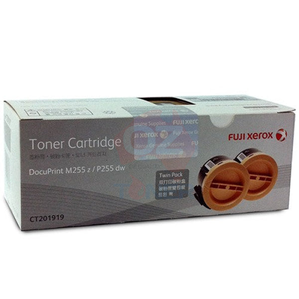 *Sale!* Genuine Fuji Xerox Ct201919 Black *Twin Pack* Toner Cartridge For Dpp255Dw/Dpm255Z (5K) -