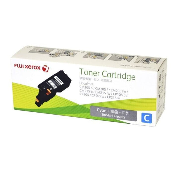 *Sale!* Genuine Fuji Xerox Ct202131 Cyan Standard Yield Toner Cartridge For Cp105B Cp205W Cm205Fw