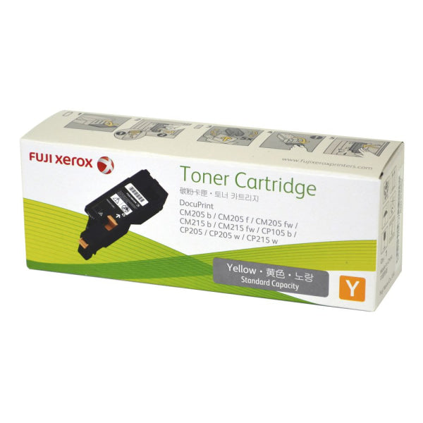 *Sale!* Genuine Fuji Xerox Ct202133 Yellow Standard Yield Toner Cartridge For Cm215Fw Cp215 Cp205