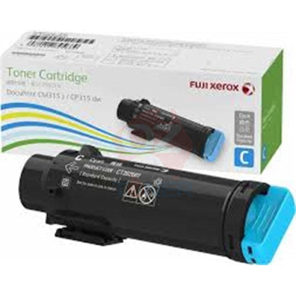 FUJI XEROX CT202607 STD CYAN TONER CARTRIDGE 3K DPCP315 DPCM315 CT202607