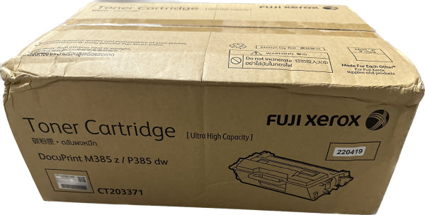 *Sale!* Genuine Fuji Xerox Ct203371 Black Extra High Yield Toner Cartridge For M385Z P385Dw (20K) -