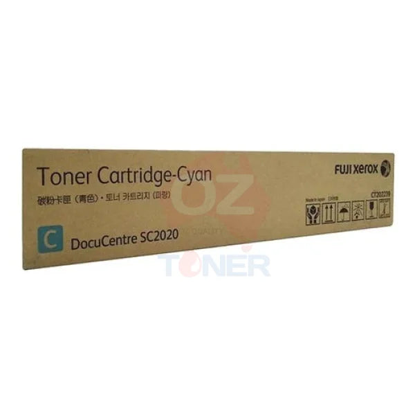 Genuine Fuji Xerox Docucentre Sc2020 Sc2020Nw Cyan Toner Cartridge Ct202247 (3K) -