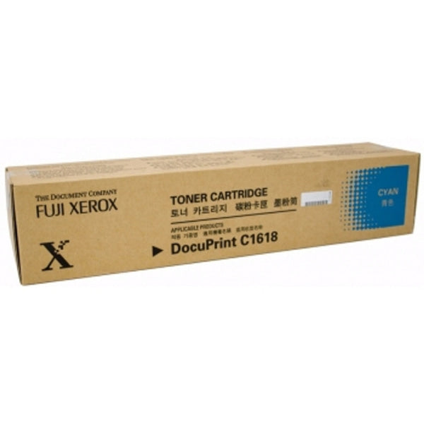 *Sale!* Genuine Fuji Xerox Docuprint C1618 Cyan Toner Cartridge Dpc1618 6K [Ct200227] -