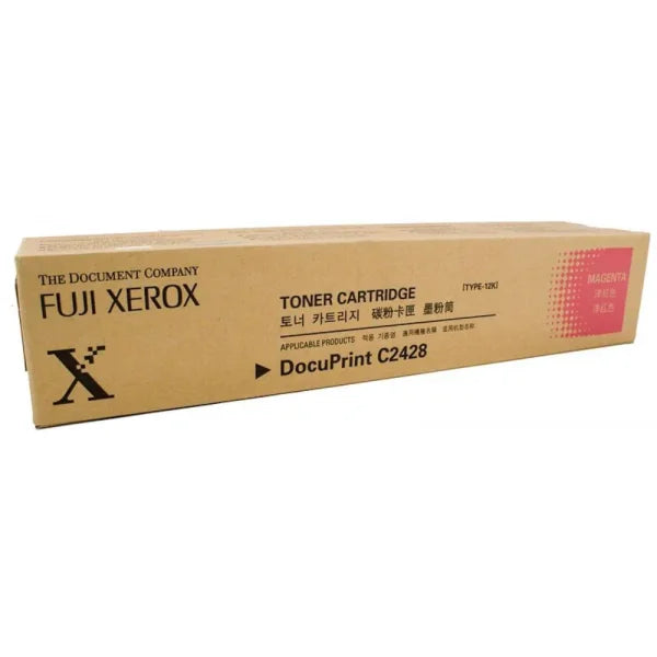 *Sale!* Genuine Fuji Xerox Docuprint C2428 Magenta Toner Cartridge High Yield 12K [Ct200383] -