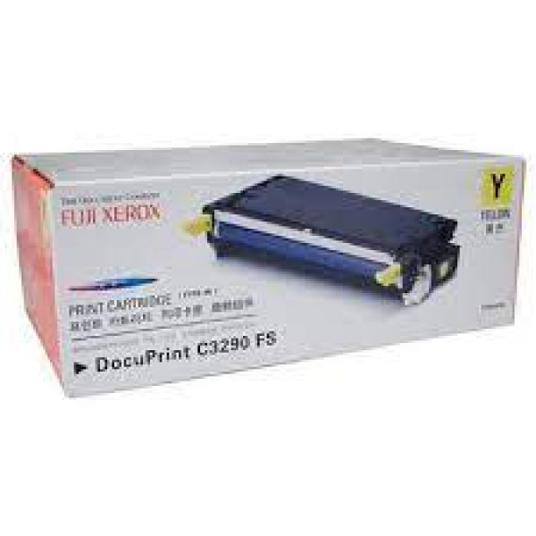 *Sale!* Genuine Fuji Xerox Docuprint C3290 C3290Fs Yellow Toner Cartridge 6K [Ct350570] -