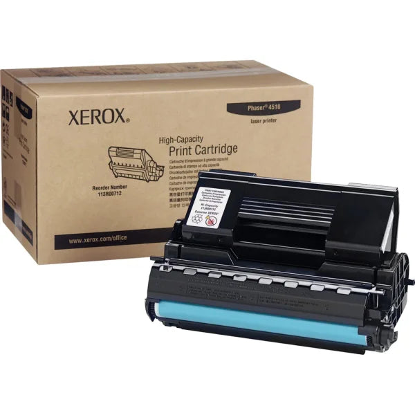 *Sale!* Genuine Fuji Xerox Phaser 4510 High Yield Black Toner Cartridge P4510 19K [113R00712] -