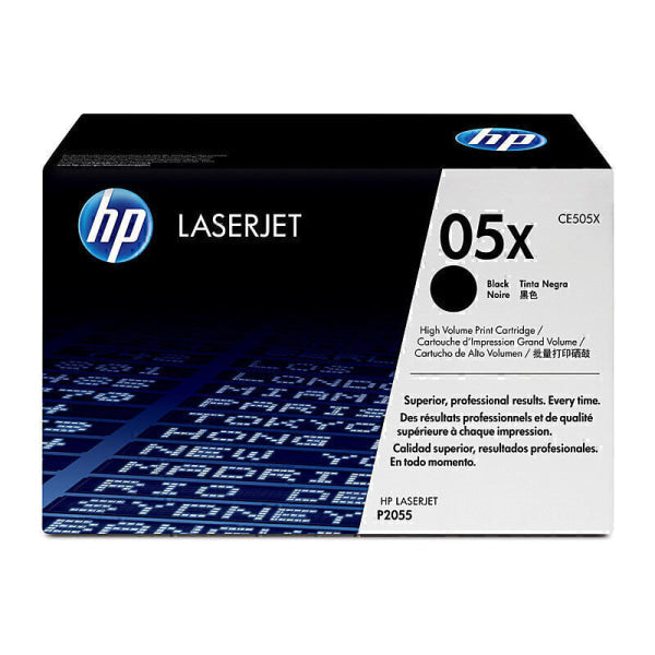 HP #05X Black Toner CE505X CE505X