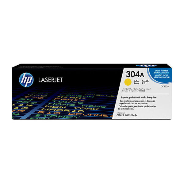 HP #304A Yellow Toner CC532A CC532A