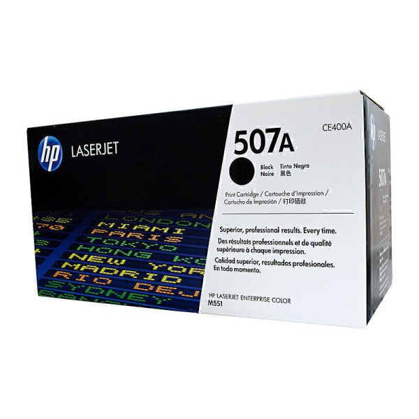 HP #507A Black Toner CE400A CE400A