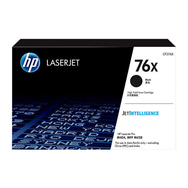 HP #76X Black Toner CF276X CF276X