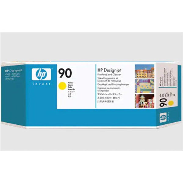 HP 90 YELLOW PRINTHEAD ANDCLEANER FOR DJ 4000 C5057A