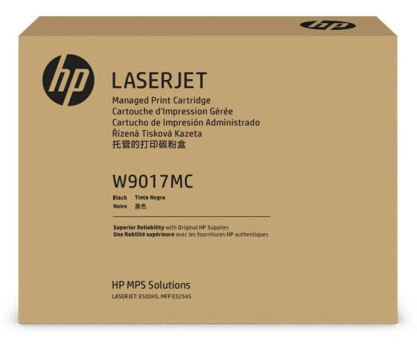 *Sale!* Genuine Hp W9017Mc Black High Yield Toner Cartridge For Laserjet Managed E50045Dw Mfp