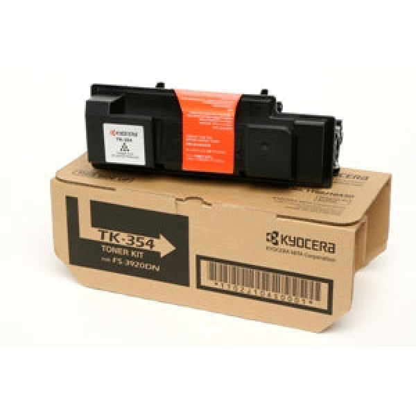 Genuine Kyocera TK-354 Black Toner Kit for FS3140MFP FS3640MFP 3920DN TK354K