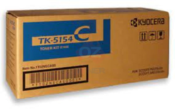 *Sale!* Genuine Kyocera Tk-5154 Cyan Toner Kit For M6535/P6035Cdn (10K) [Tk5154C] Cartridge -