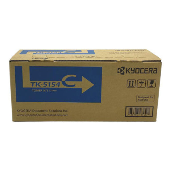 Genuine Kyocera Tk-5154 Cyan Toner Kit For M6535/P6035Cdn (10K) 