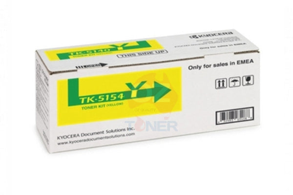 *Sale!* Genuine Kyocera Tk-5154 Yellow Toner Kit For M6535/P6035Cdn (10K) [Tk5154Y] Cartridge -