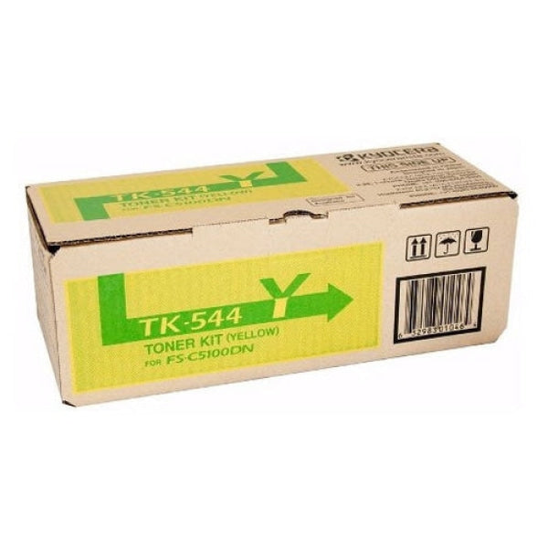 *Sale!* Genuine Kyocera Tk-544 Yellow Toner Cartridge For Fsc5100Dn (4K) [Tk544Y] -