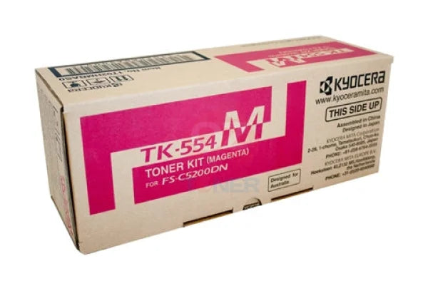*Sale!* Genuine Kyocera Tk-554 Magenta Toner Cartridge For Fsc5200Dn (6K) [Tk554M] -