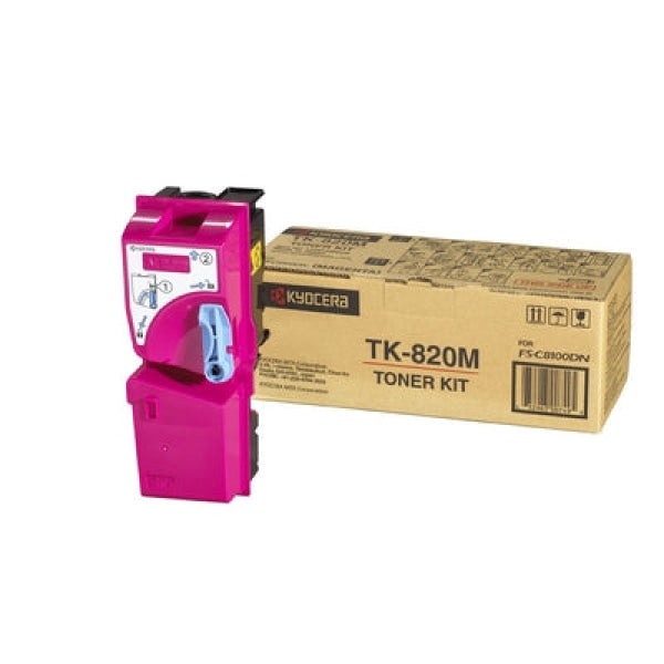 MAGENTA TONER FOR FS-C8100DN TK-820M