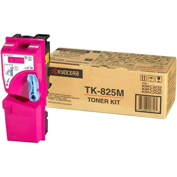 *Sale!* Genuine Kyocera Tk-825 Magenta Toner Kit For Kmc2520/Kmc2525/Kmc3225/Kmc3232/Kmc4035E 7K
