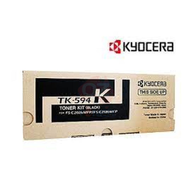 Genuine Kyocera TK-594 Black Toner Cartridge for FS-C2526MFP C2626MFP P6026CDN M6526CDN TK594K