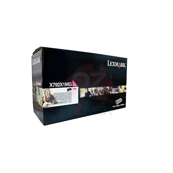 Lexmark Genuine C792X1Mg Magenta Hy Toner Cartridge For C792De (20K) -