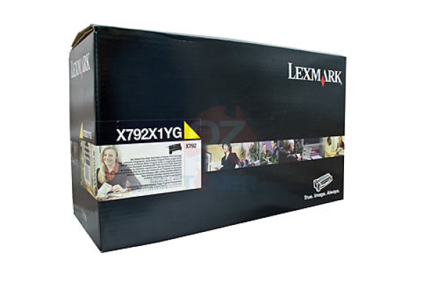 Lexmark Genuine C792X1Yg Yellow High Yield Toner Cartridge For C792De 20K -