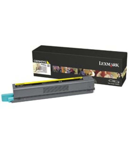 1 X Genuine Lexmark C925 Yellow Toner Cartridge High Yield -
