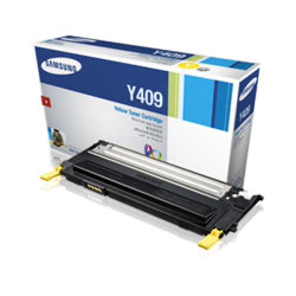 1 X Genuine Samsung Clp-310 Clp-315 Clx-3170 Clx-3175 Yellow Toner Cartridge Clt-Y409S Su484A -