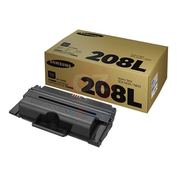 *Sale!* Genuine Samsung Mlt-D208L Black High Yield Toner Cartridge For Scx-5635Fn Scx-5835Fn 10K