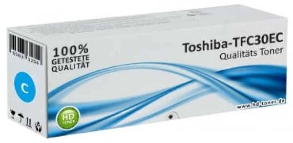 1 X Genuine Toshiba E-Studio 2050C 2051C 2550C 2551C Cyan Toner Cartridge Tfc30Dc -