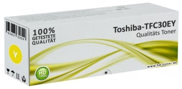 1 X Genuine Toshiba E-Studio 2050C 2051C 2550C 2551C Yellow Toner Cartridge Tfc30Dy -