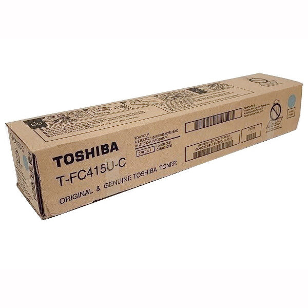 1 X Genuine Toshiba E-Studio 2515Ac 3015Ac 3515Ac 4515Ac 5015Ac Cyan Toner Cartridge Tfc415Pc -