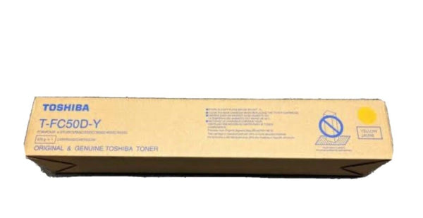 *Sale!* Genuine Toshiba E-Studio 2555C 3555C 4555C 5055C Yellow Toner Cartridge 28K [Tfc50Dy] -