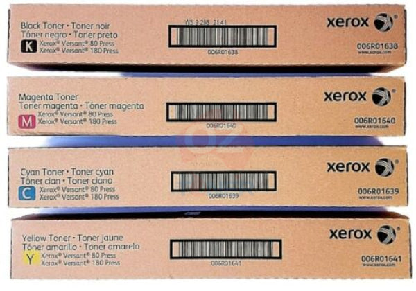 *Sale!* Genuine Xerox Ct202292+Ct202293+Ct202294+Ct202295 Cmyk Toner Set For Versant 80/180 Press