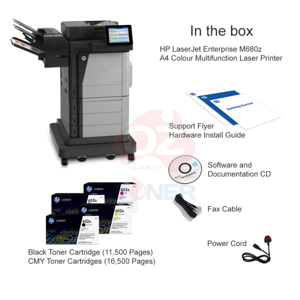 *Sale!* Hp Color Laserjet Enterprise Flow Mfp M680Z A4 Multifunction Printer 43Ppm [Cz250A] Laser