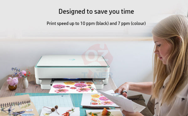 *Sale!* Hp Envy 6030E A4 Print/Copy/Scan All-In-One Printer+Wi-Fi W/ #67 Ink [2K4V8A] Inkjet Printer