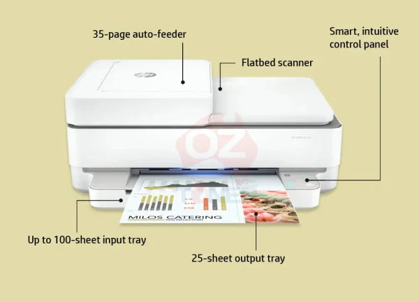 *Sale!* Hp Envy 6430E Wireless All-In-1 A4 Inkjet Printer+Duplexer+Fax+Airprint 2K5L5A Printer