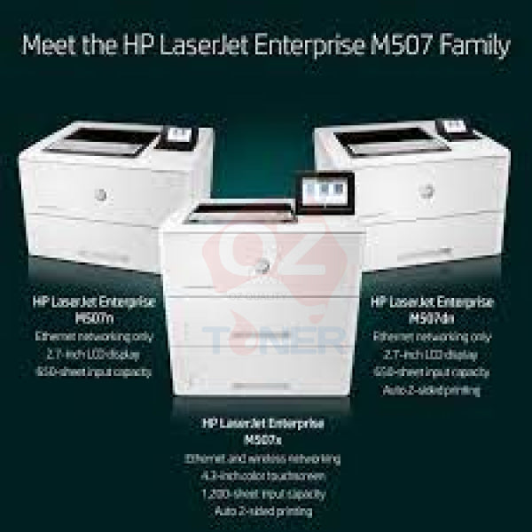 Hp Laserjet Enterprise M507Dn A4 Mono Laser Network Printer+Duplexer 45Ppm [1Pv87A] Printer Single