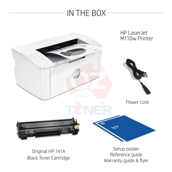 *Sale!* Hp Laserjet M110W A4 Wireless Mono Laser Printer [P/N:7Md66F] Single Function