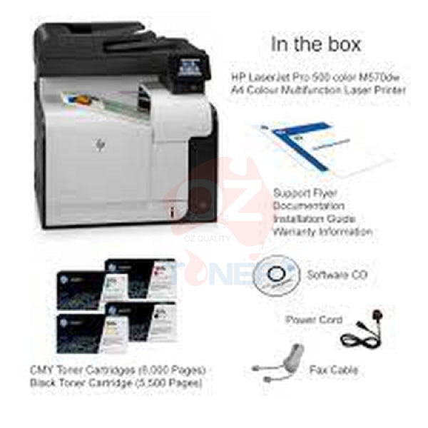 *Sale!* Hp Laserjet Pro 500 M570Dw 4In1 Color Laser Mfp Printer + Duplexer + Adf + Wi-Fi [Cz272A]