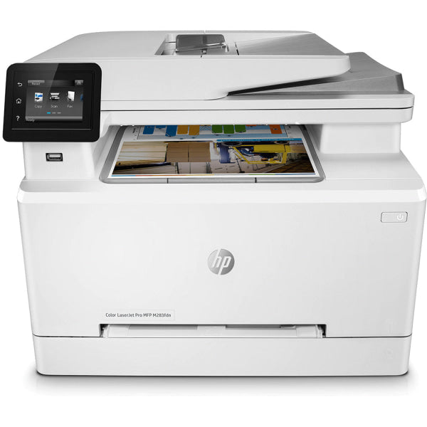 *Sale!* Hp Laserjet Pro M283Fdn A4 Color Laser Multifunction Printer+Duplex [7Kw74A] Printer Colour