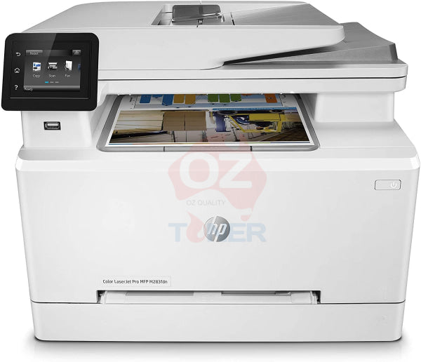 *Sale!* Hp Laserjet Pro M283Fdn A4 Color Laser Multifunction Printer+Duplex [7Kw74A] Printer Colour